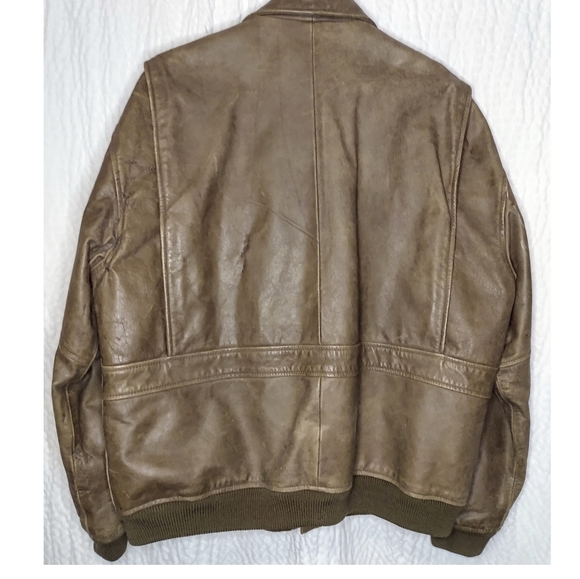 Durkee's Express | Vintage Buffalo Leather Jacket - Picture 6 of 14
